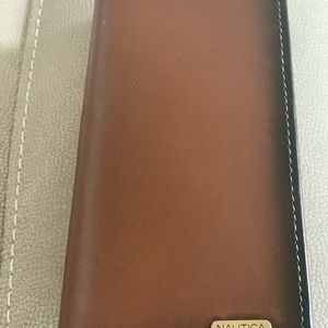 Nautica Checkbook Wallet NWOT